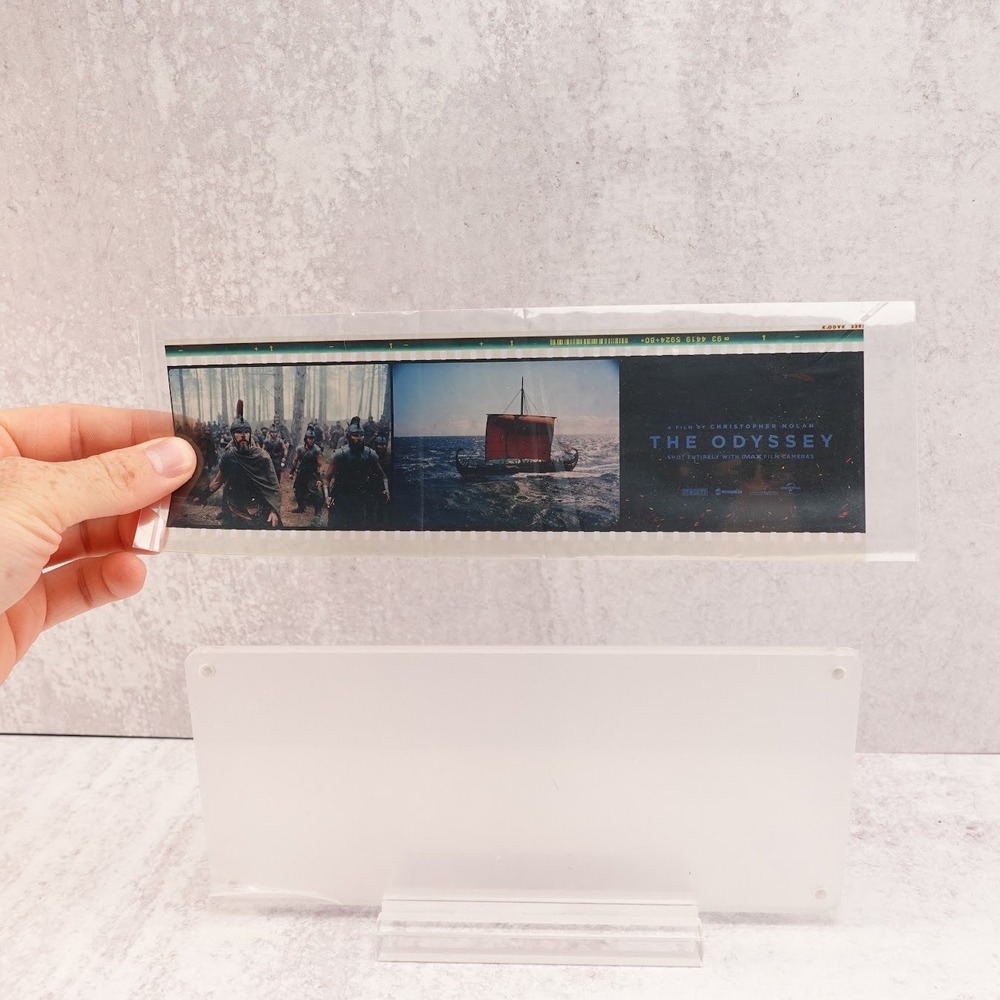 The Odyssey Week 2 IMAX 70mm Promotional Filmstrip 4x9 Acrylic Frame New